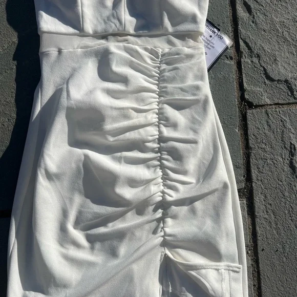 Brand New White HOCO Dress (XS) - Picture 4 of 7